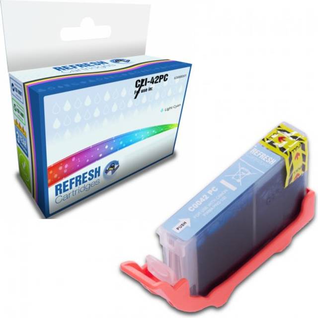 Compatible CLI-42PC (6388B001) Photo Cyan Ink Cartridge Replacement for Canon Printers