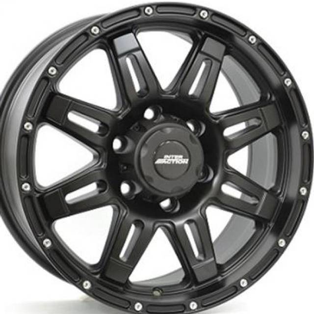 Inter Action Grabber Matt Black 8x17 6/139.7 ET25 B110.1 (8x17 6/139.7 ET25 B110.1)