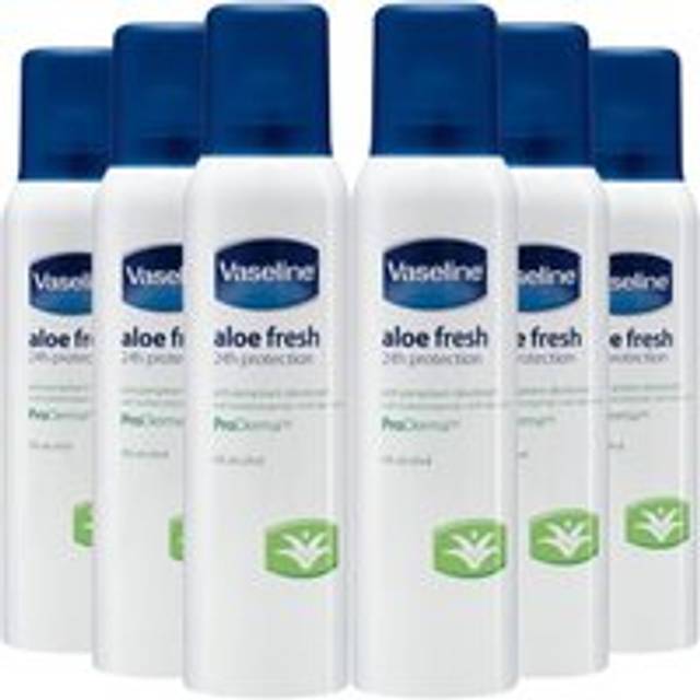 Vaseline Unisex ProDerma Antiperspirant Deodorant, Aloe Fresh, 150ml, 6Pack - NA Lace - One Size