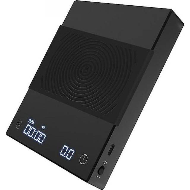 Black Coffee Espresso Scale Electronic Scale Auto Timer Kitchen Scale 0.1g / 2kg