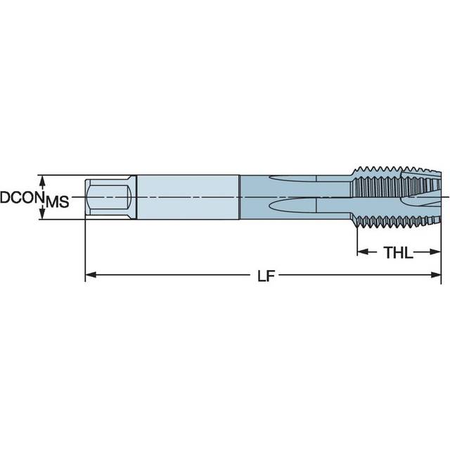 Sandvik Coromant CoroTap 200 Cutting Tap with Spiral Point T200-PM101DB-M24X150P