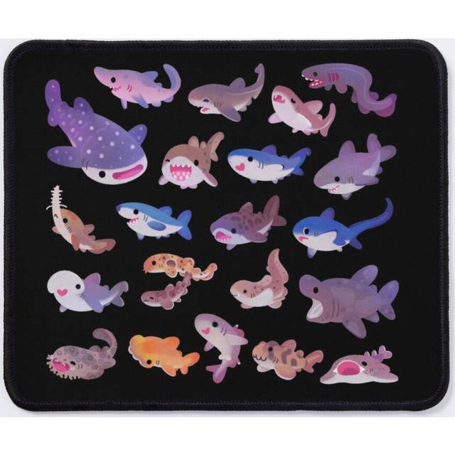 Mouse Pad Shark day 11.8 x 9.8 inch Computer Mat Gaming Office Mousepad