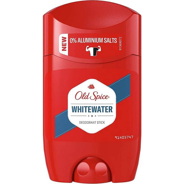 Old Spice 2527521-C Krydda Vitvatten Deodorant Pinne, 50 ml, Paket med 6, Röd