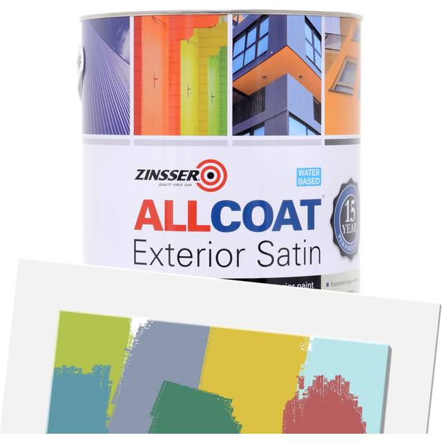 Zinsser - AllCoat Exterior Satin Water-Based (Tinted) 5L