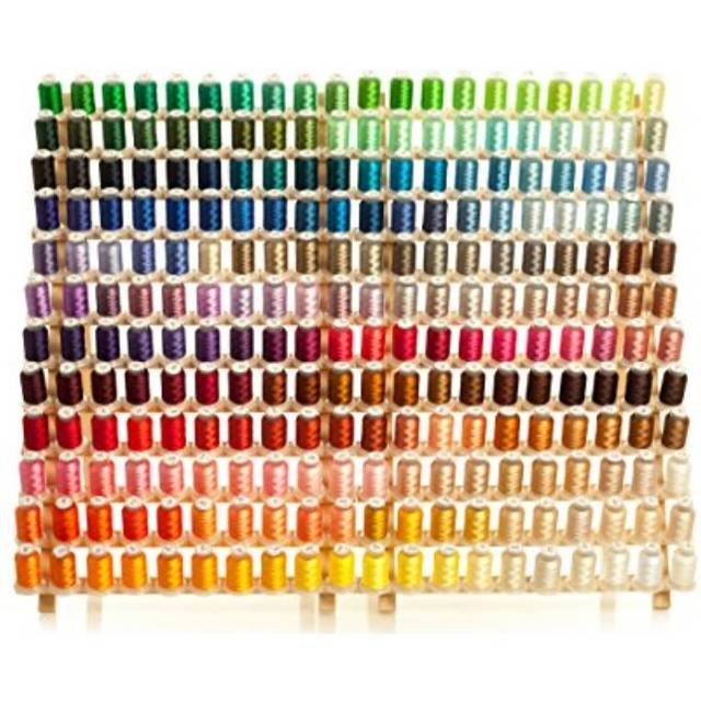 Mega Kit 260 Spools Polyester Embroidery Machine Thread