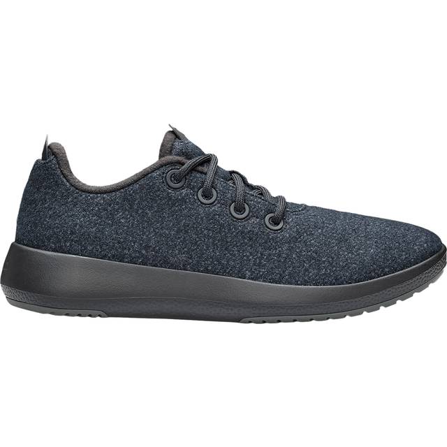 Allbirds Men's Wool Runner Mizzle, Warm and Waterrepellent Sustainable Trainers, Black, Size 10