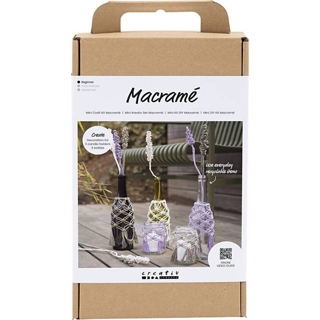DIY Kit Makramé Glasdekoration Creativ Company