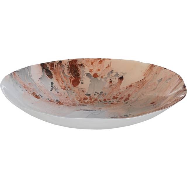 BigBuy Home Centerpiece Salmon Crystal