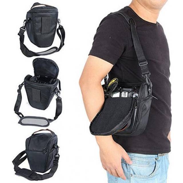 Waterproof Camera Case Shoulder Bag Backpack for Canon SLR DSLR