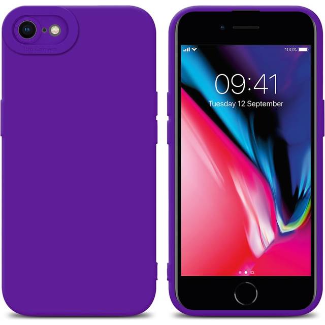 Case For Apple Iphone 7 / 7s / 8 / Se 2020 Camera Protection Cover Fluid Tpu