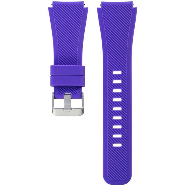 Samsung Gear S3 Frontier klockarmband silikon - Lila