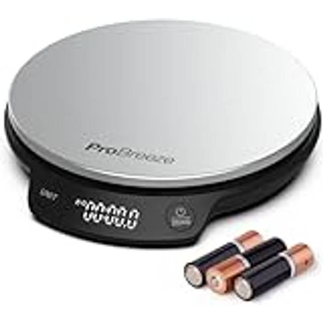 Pro breeze digital kitchen scales - precision measuring stainless steel