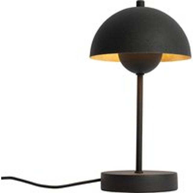 Retro bordslampa svart med guld - Magnax Mini