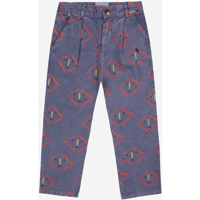 Bobo Choses Masks Mönstrade Chinos Blå 6-7 Y  Blå  6-7 år  Unisex