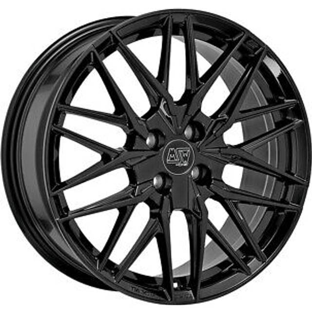 Alloy Wheel Msw Msw 50-4 For Ford Fiesta St 7x17 4x108 Gloss Black Ns8