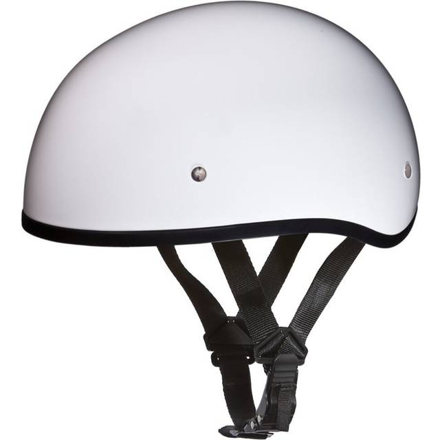 Daytona Helmets Half Skull cap Motorcycle Helmet - DOT Approved Hi-glo