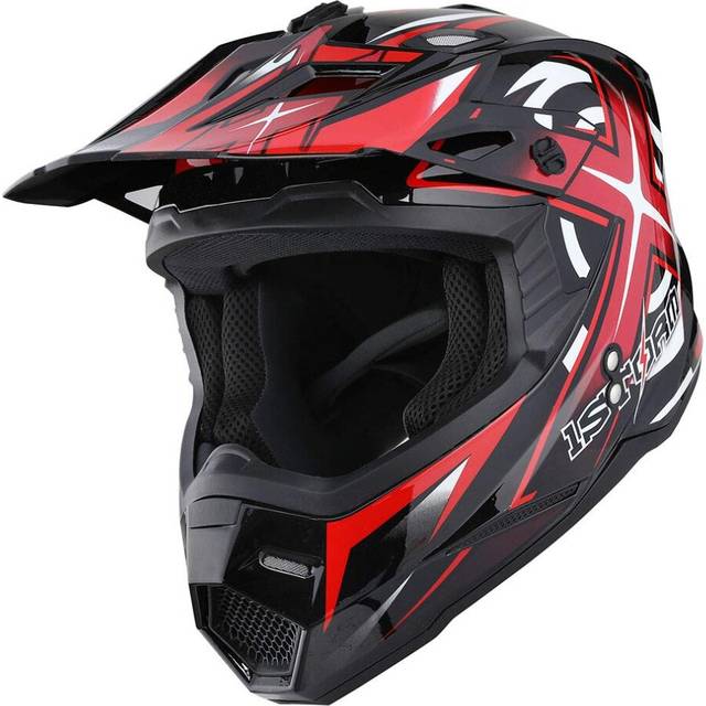 1Storm Adult Motocross Helmet BMX MX ATV Dirt Bike Four Wheeler Quad M