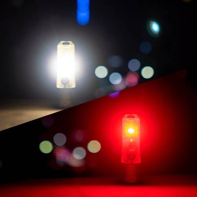 RovyVon Aurora A25 GITD Versatile 1000 Lumens EDC Flashlight USB Rechargeable Waterproof Mini LED Keychain Light EDC Collections