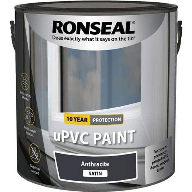 RONSEAL uPVC PAINT ANTHRACITE SATIN 2.5L