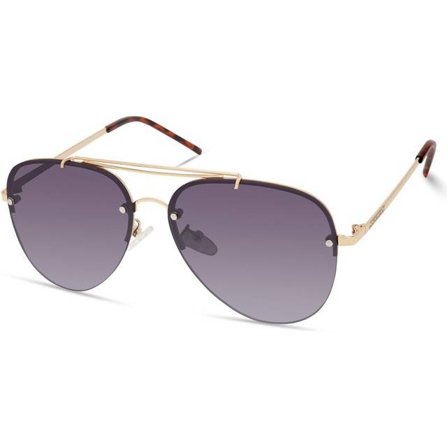 Skechers Gradient Smoke Pilot Mens Sunglasses SE6198 32B 59 - Gold Tone (OS)