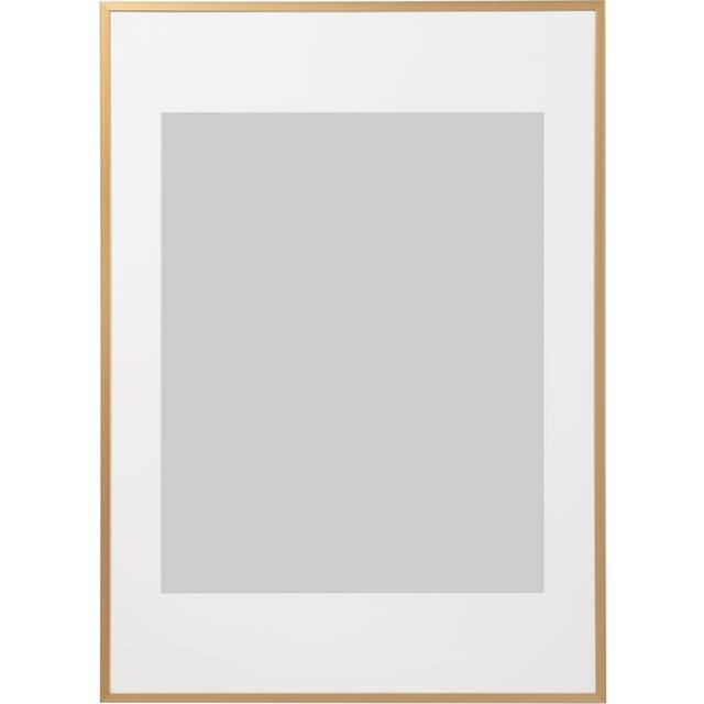LOMVIKEN ram, guldfärgad, 50x70 cm