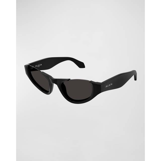 Azzedine Alaia AA0076S 001 Women's Sunglasses Black Size 54 (54)