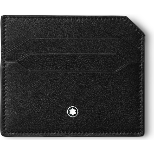 Montblanc Meisterstuck Selection Soft Card Holder 6cc Black - Black