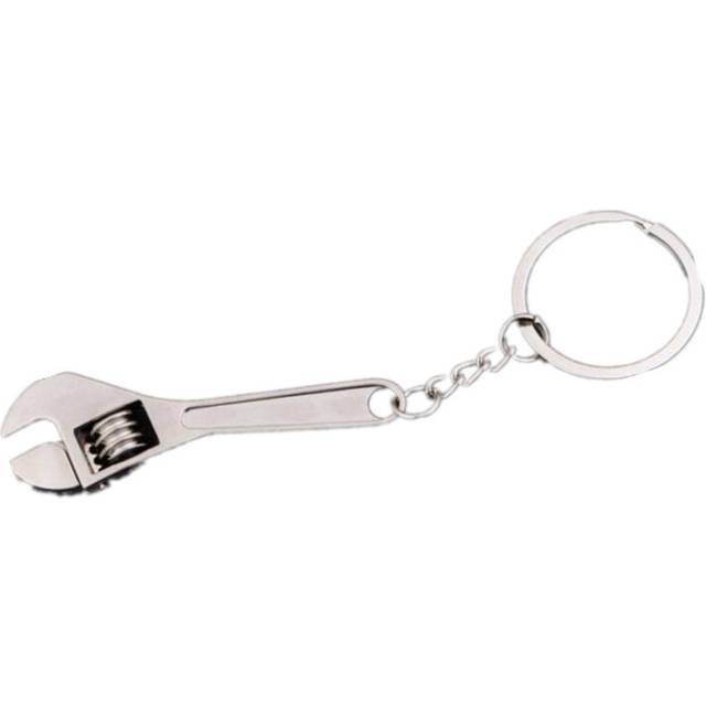 8PCS High Simulation Active Wrench Key Pendant Creative Durable Hanging Keychain Mini Decoration