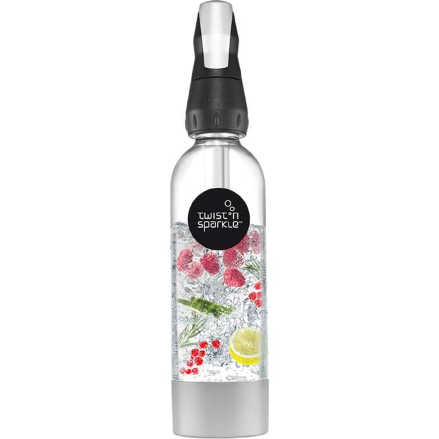 ISi Twist & Sparkle kolsyremaskin 95 cl - Transparent