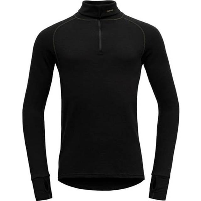 Devold Expedition Merino 235 Z.neck Man - Black (S)