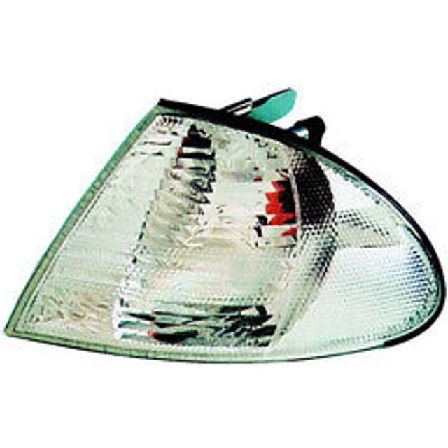 JOHNS 20 08 19-2 Blinkers Blinker vit vänster fram med lamphållare BMW: 3 Touring, 3 Sedan