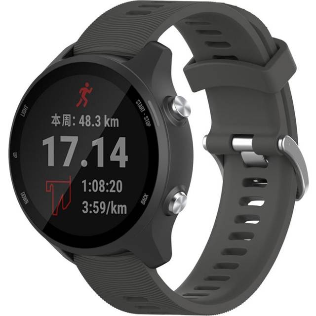 Garmin Forerunner 245 Music Klockarmband i Silikon - Svart