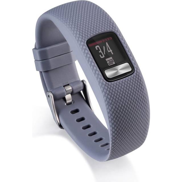 Garmin VivoFit 4 klockarmband flexibel TPE och TPU material träningsklocka halkfri - Grå