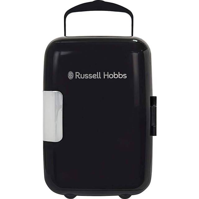 Russell Hobbs Mini Fridge RH4CLR1001B | 4L/6 Can Portable Mini Cooler
