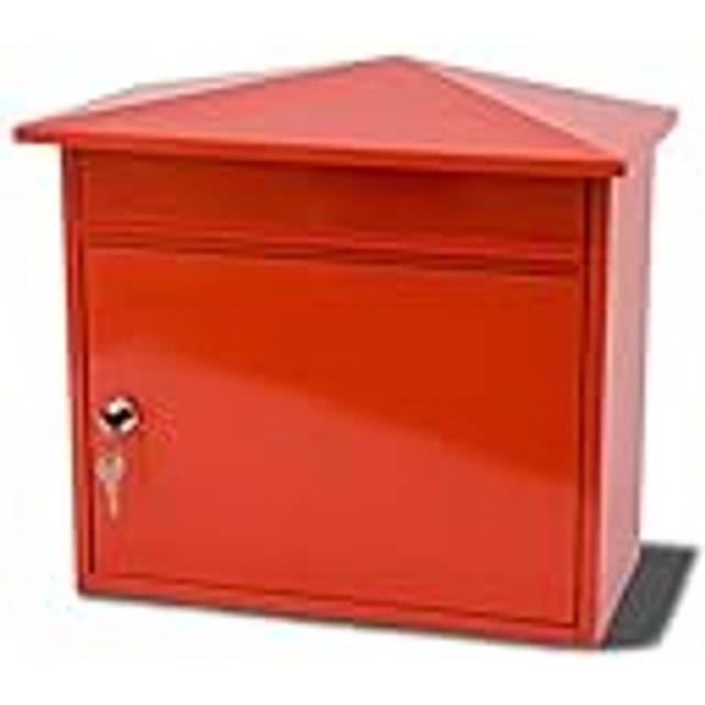 Burg Wachter Mersey Red - Front Loading 27Ltr Large Post Box