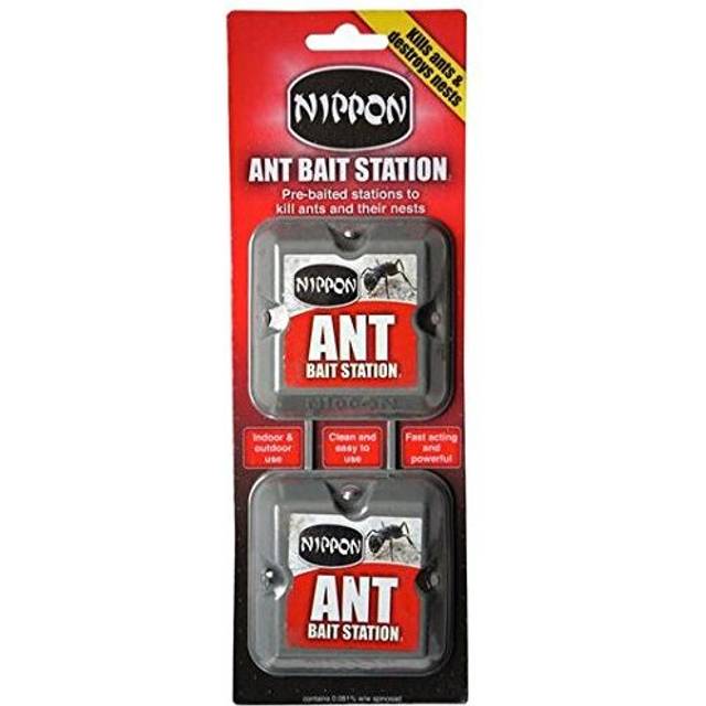 Nippon 2 x Ant Stop Bait Stations Destroy Ants and Nests Home Defence 5NAB2
