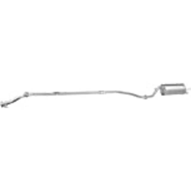 HELLA 8LD 366 028-751 Bakre ljuddämpare Easy2Fit – PARTNERED with Faurecia Bak, med monteringsdelar