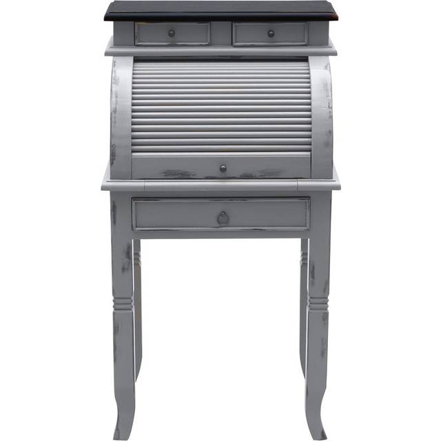 Astoria Grand Lafrance Secretary Desk Taupe 100cm H X 55cm W X 41cm D
