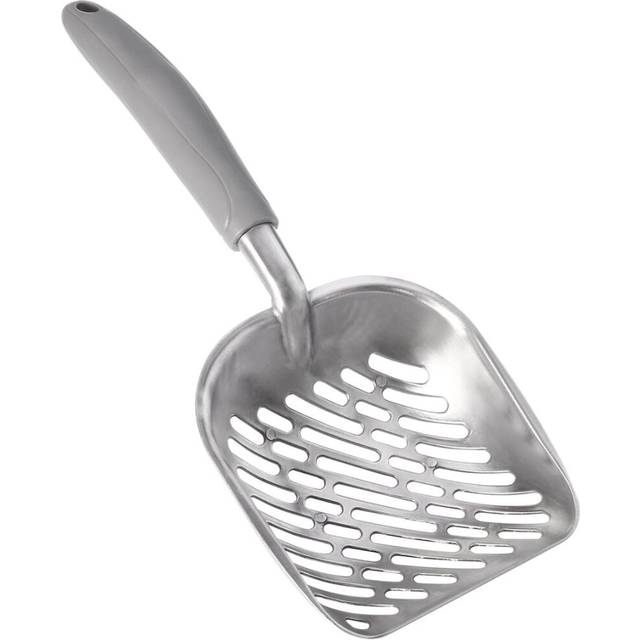 Animal Metal Cat Litter Scooper Shovel Poop Remover with Long Handle for Pets