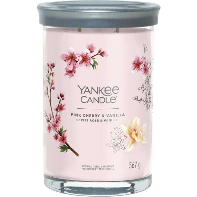 Yankee Candle Pink Cherry &amp; Vanilla Signature Large Tumbler Candle