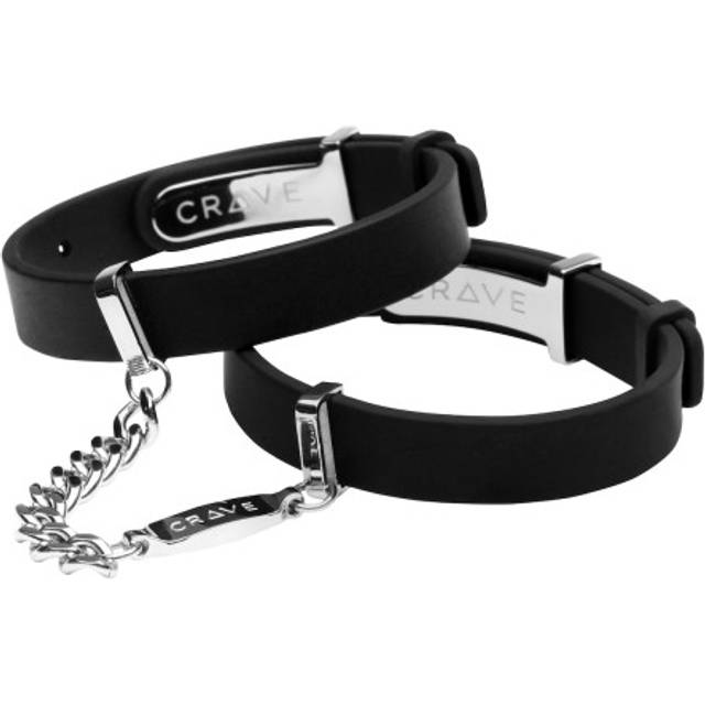 Crave ID Cuffs Black/Silver