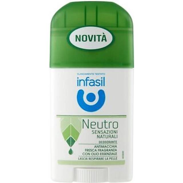 Infasil Deo Roll-on Neutral Fräsch Doft Eterisk Olja 40 Ml