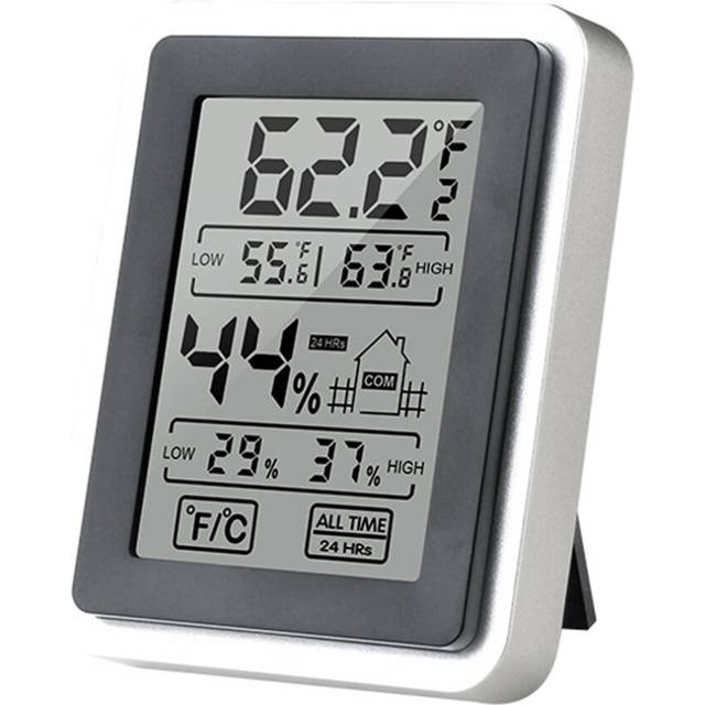 Lcd Digital Thermometer Hygrometer Temperature Indoor Convenient Sensor Humidity Meter Gauge Instruments