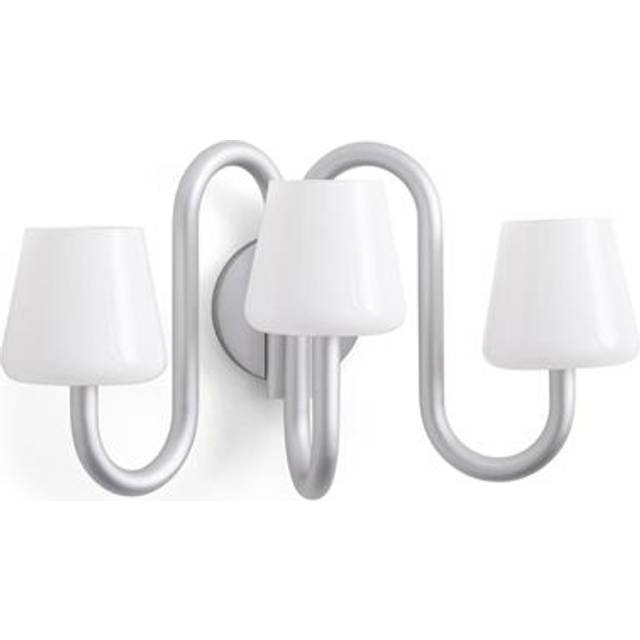 HAY - Apollo Sconce Wall Lamp Alu/White Opal