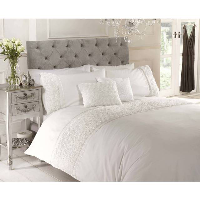 Rapport Home Single Limoges Duvet Set - Cream, Cream