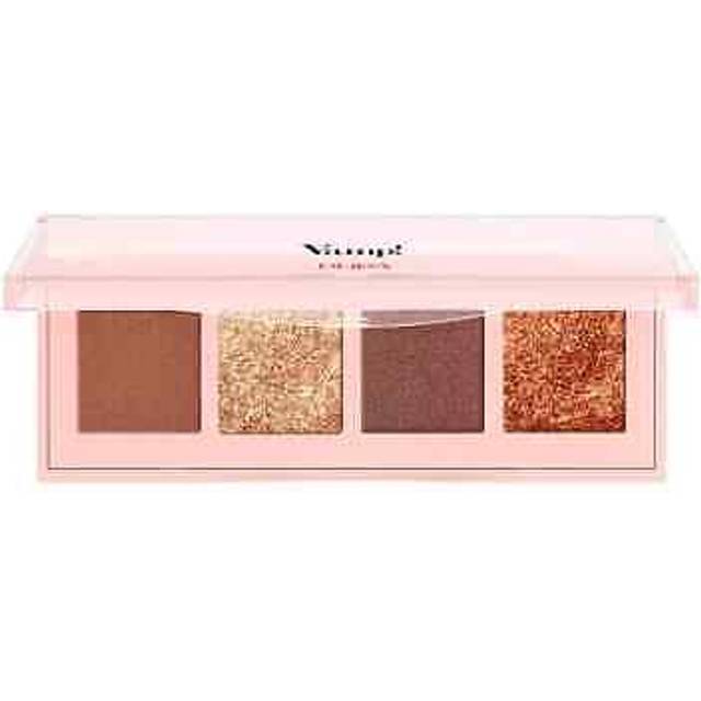Pupa Milano Vamp! 4 Eyeshadow Palette 002 Gold Bronze 0.183 oz - Eye Makeup - Matt, Satin, Metallic Finishes - Lightweight - Blends Easily - Talc-Free