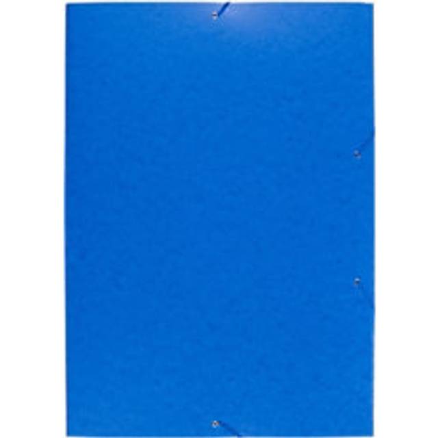 Exacompta 3 Flap Folder 59652E A2 Blue Mottled Pressboard 62 x 44 cm Pack of 10