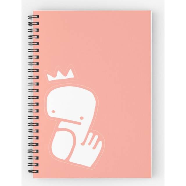 Spiral Notebook Bang Chan's Snake Doodle Drawing  A5 120 Pages