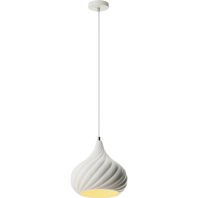 Sophie 1-Light Teardrop Pendant - Gypsum (80cm H X 25cm W X 25cm D)