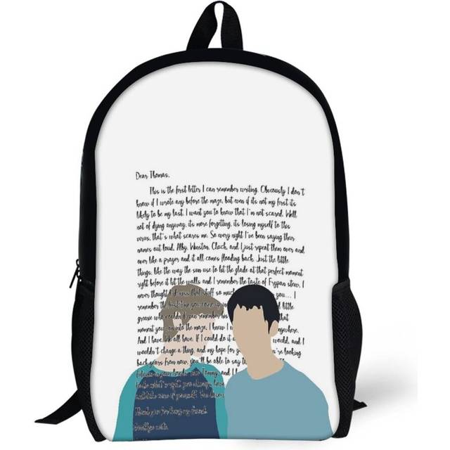 Backpacks Maze Runner - Newt And Thomas 17inch School Bag